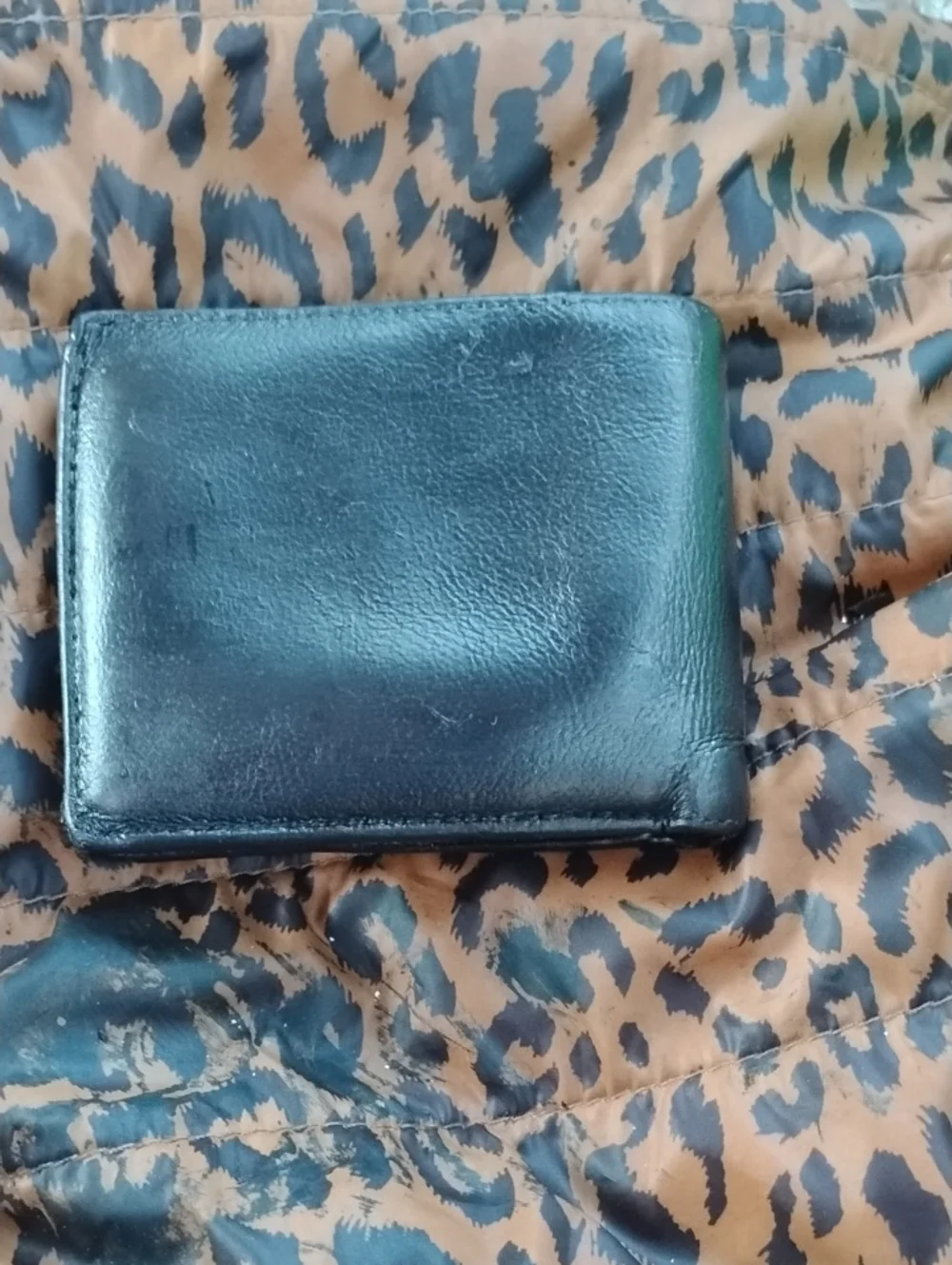 Coach Men's Teal Leather Bifold Wallet